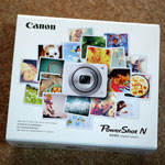 Máy ảnh compact độc đáo Powershot N của Canon