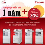 Chương trình khuyến mãi: “Mua máy Photocopy tặng mực miễn phí”