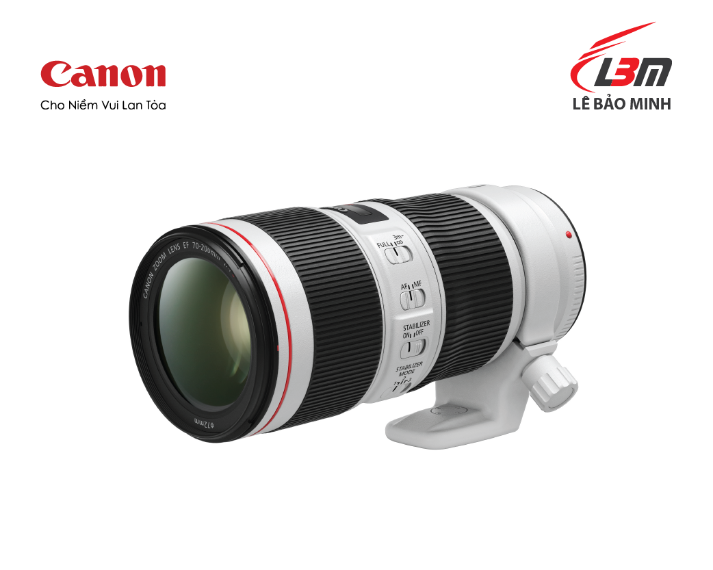 Ống kính Canon EF70-200mm f/4L IS II USM