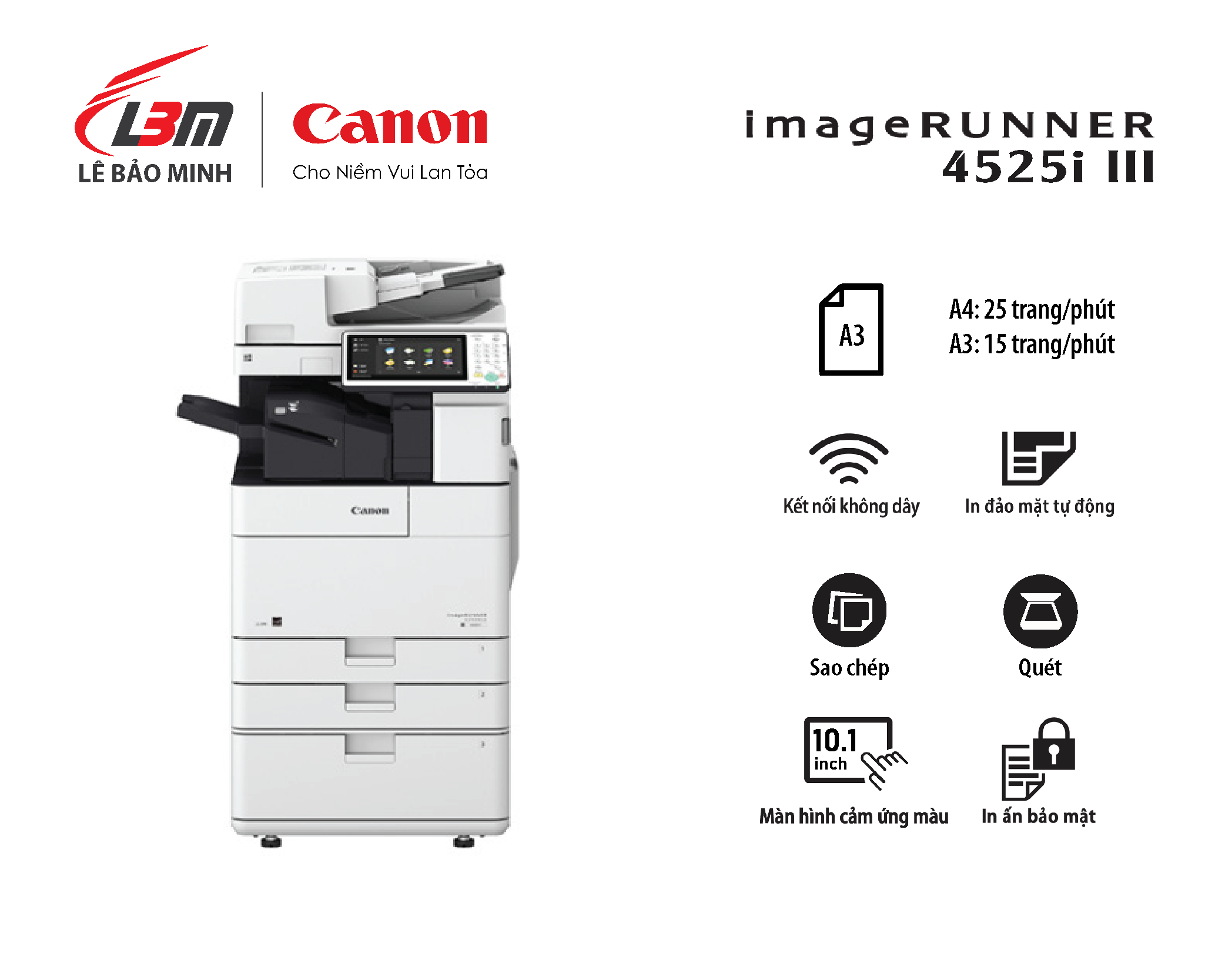 Photocopy iR 4525i III