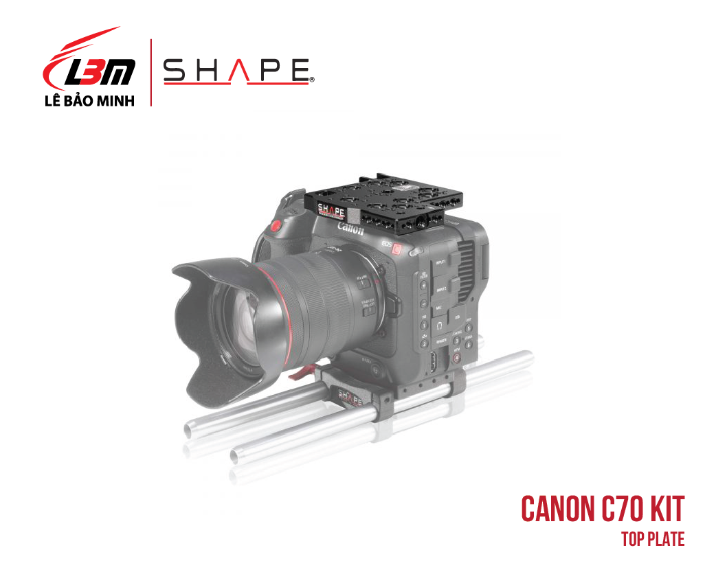 CANON C70 TOP PLATE