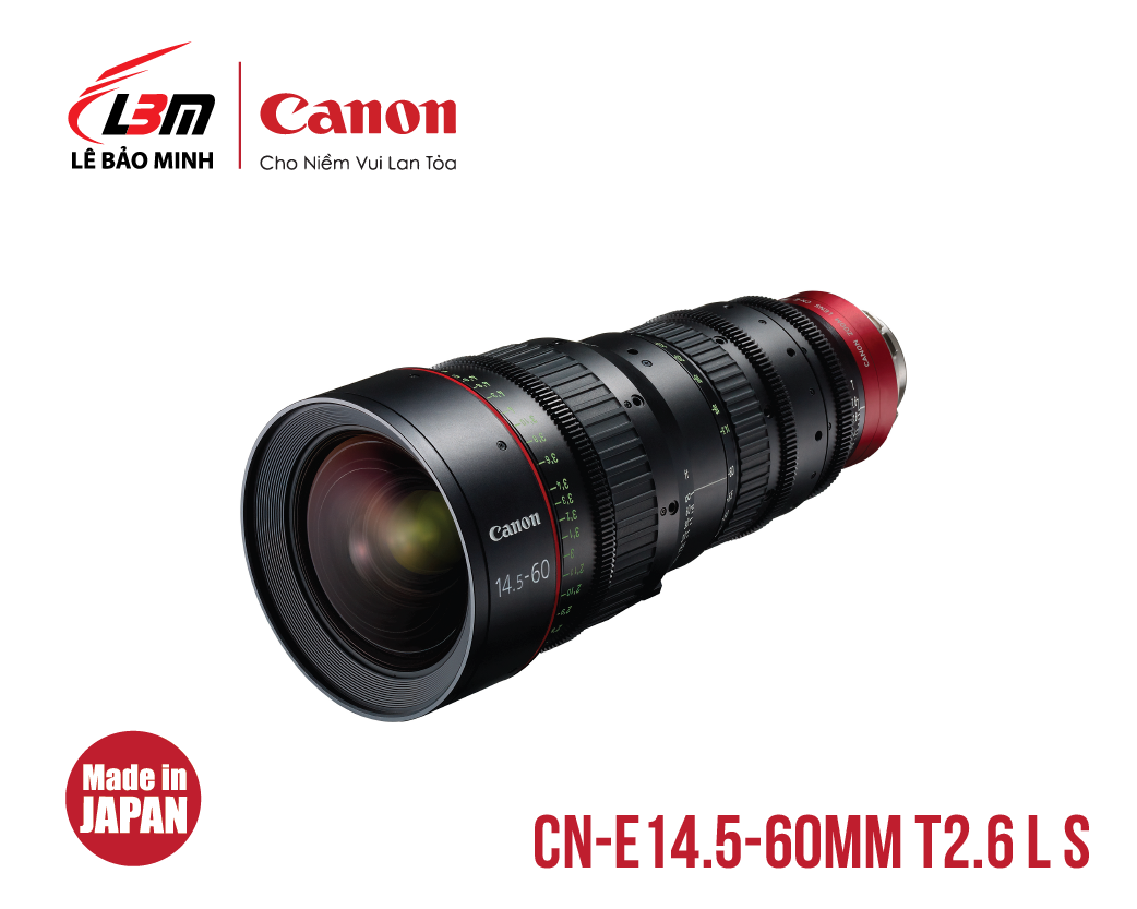 Ống kính Canon CN-E14.5-60mm T2.6 L S (EF)