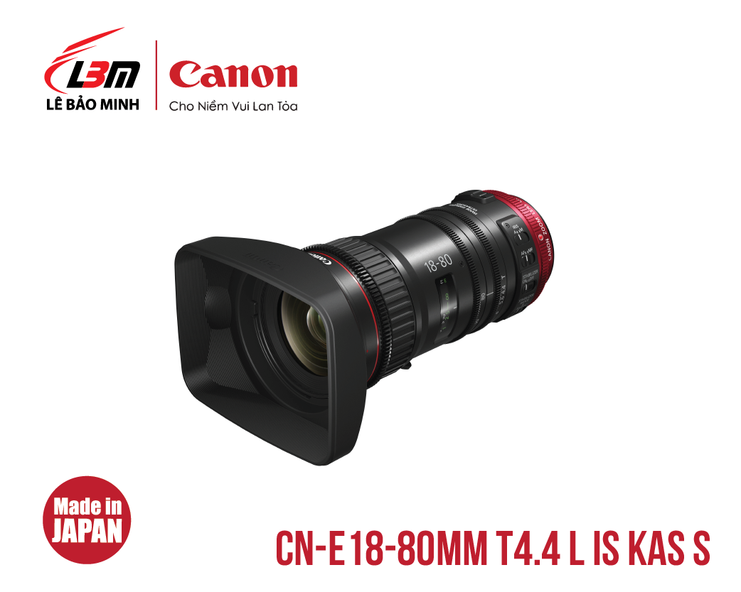Ống kính Canon CN-E18-80mm T4.4 L IS KAS S (EF)