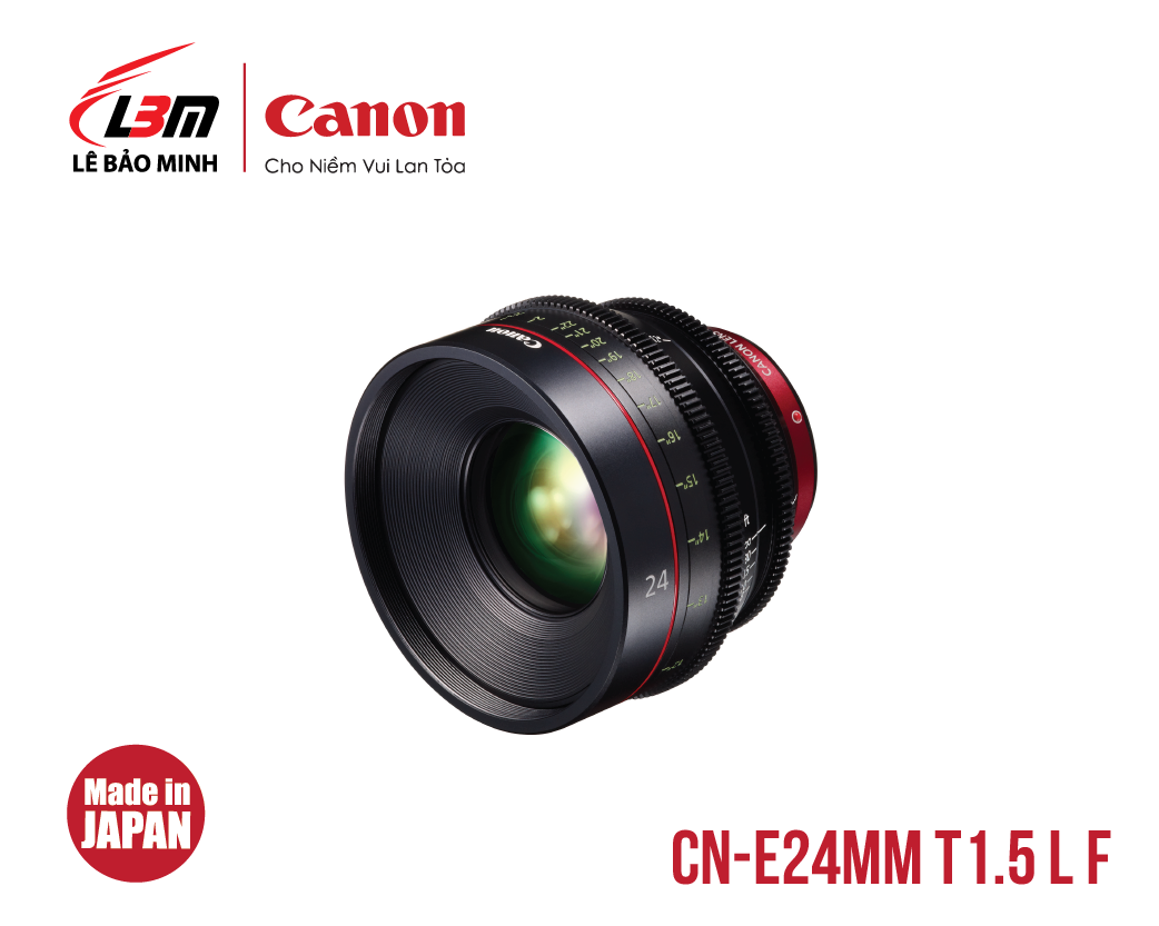 Ống kính Canon CN-E24mm T1.5 L F (EF)