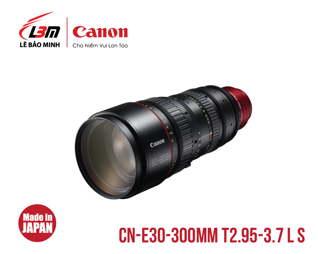 Ống kính Canon CN-E30-300mm T2.95-3.7 L S (EF)