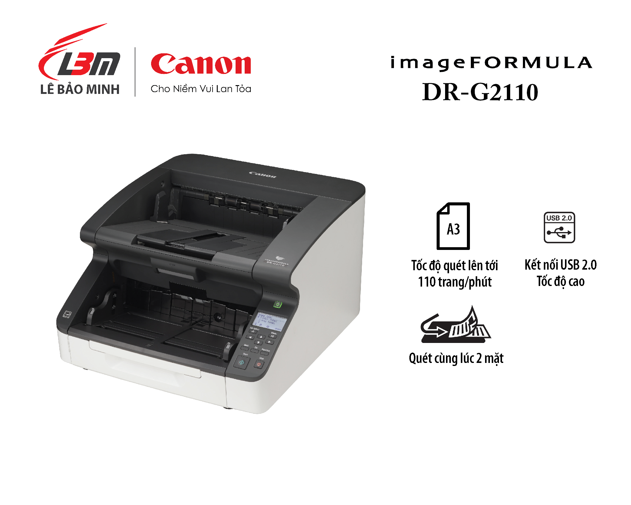 Scan Canon A3 DR-G2110