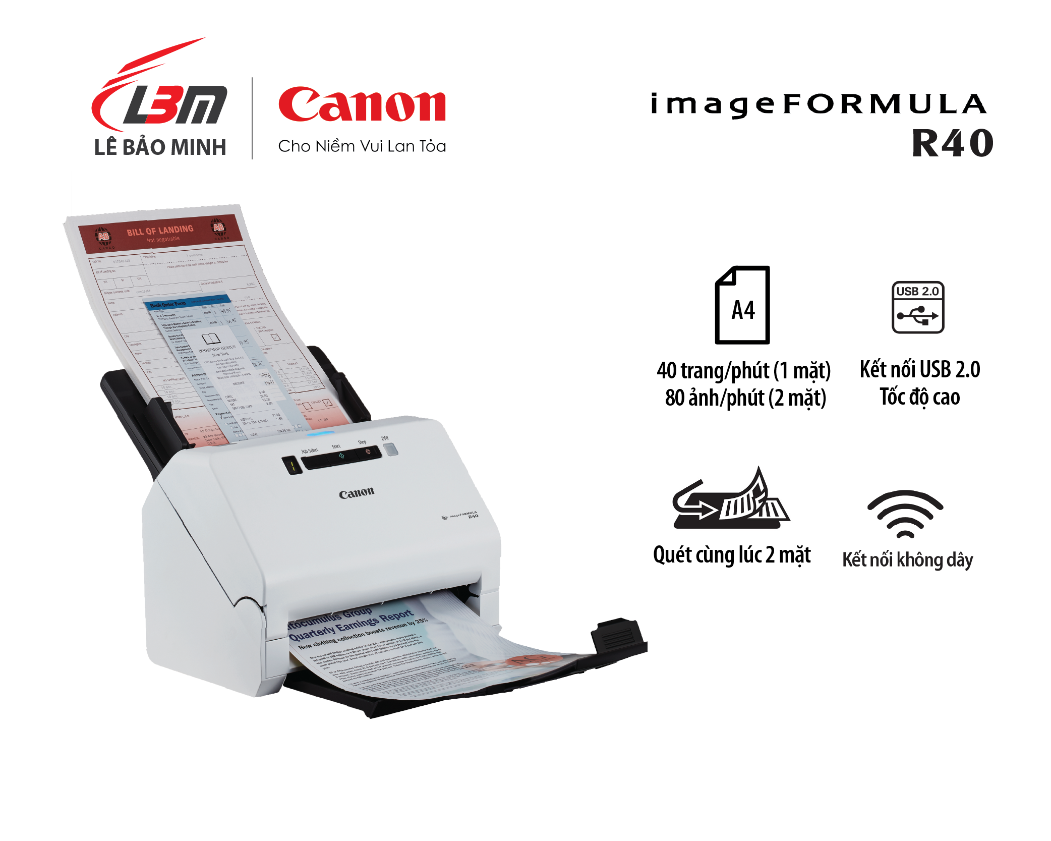 Scan Canon R40