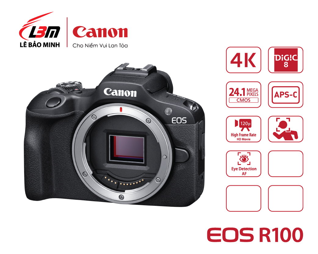 Máy ảnh Canon EOS R100 (Body)